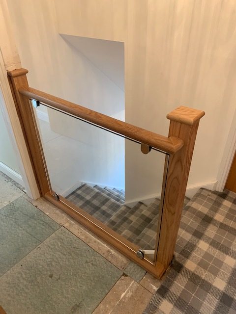 wirral glass stair renovation
