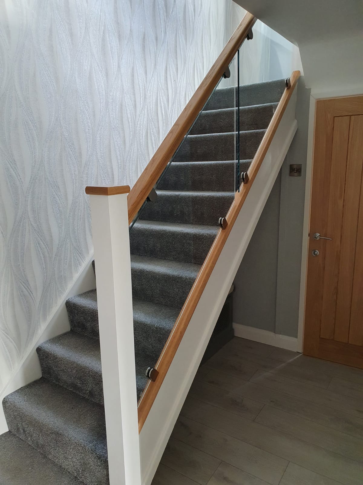 painted staircase renovation