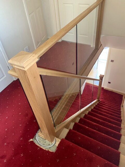 Chester Glass Staircase Renovation
