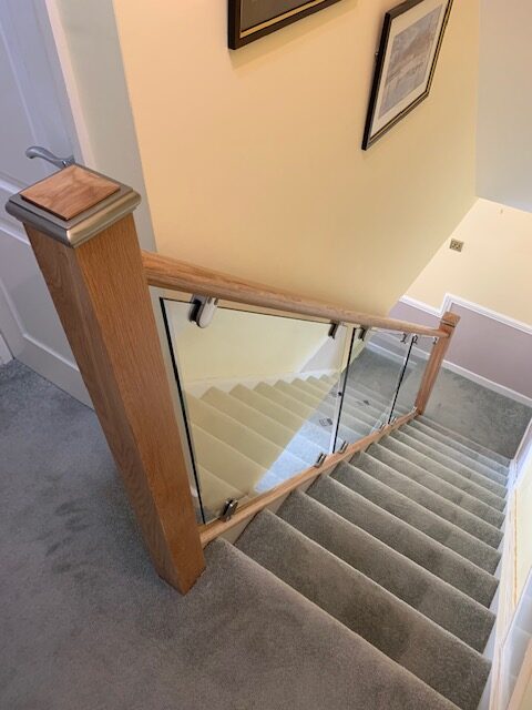 Croxteth Glass Staircase renovation Liverpool