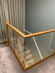 Oak refurbished stair banister transformation staircase 1 (2) | Design My Stairs