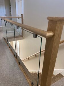 CROWNHILL-Milton Keynes-Stair-bannister- glass-staircase renovation- design my stairs (34) | Design My Stairs