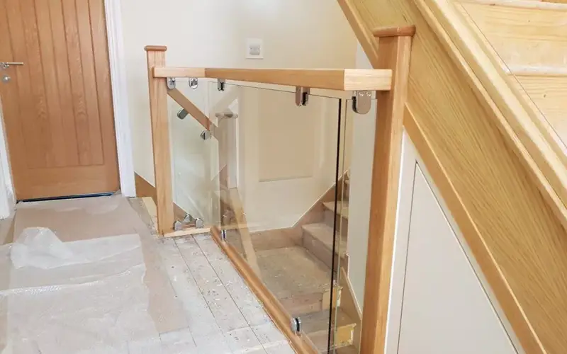 diy glass staircase 2 | Design My Stairs