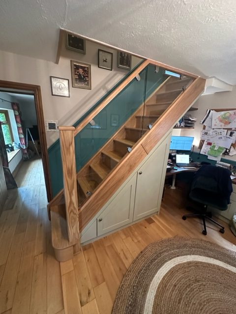 Free glass diy stair kit survey