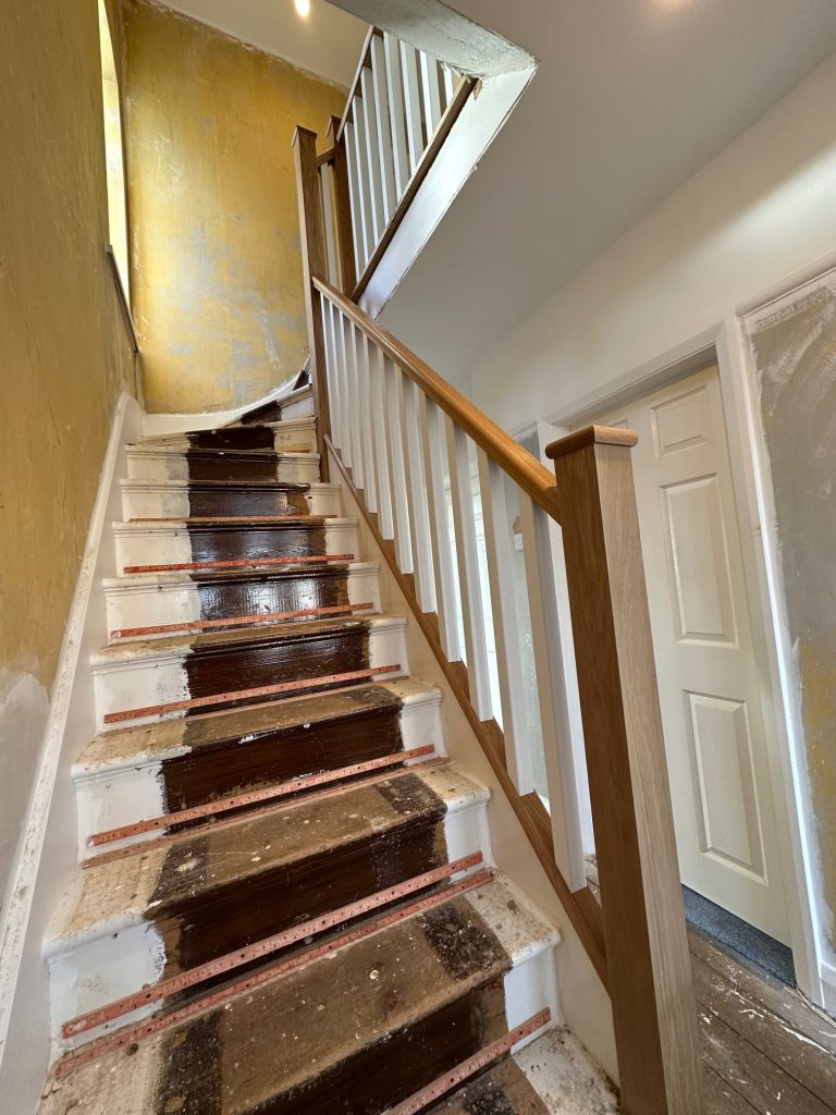 staircase repair treads risers noisy