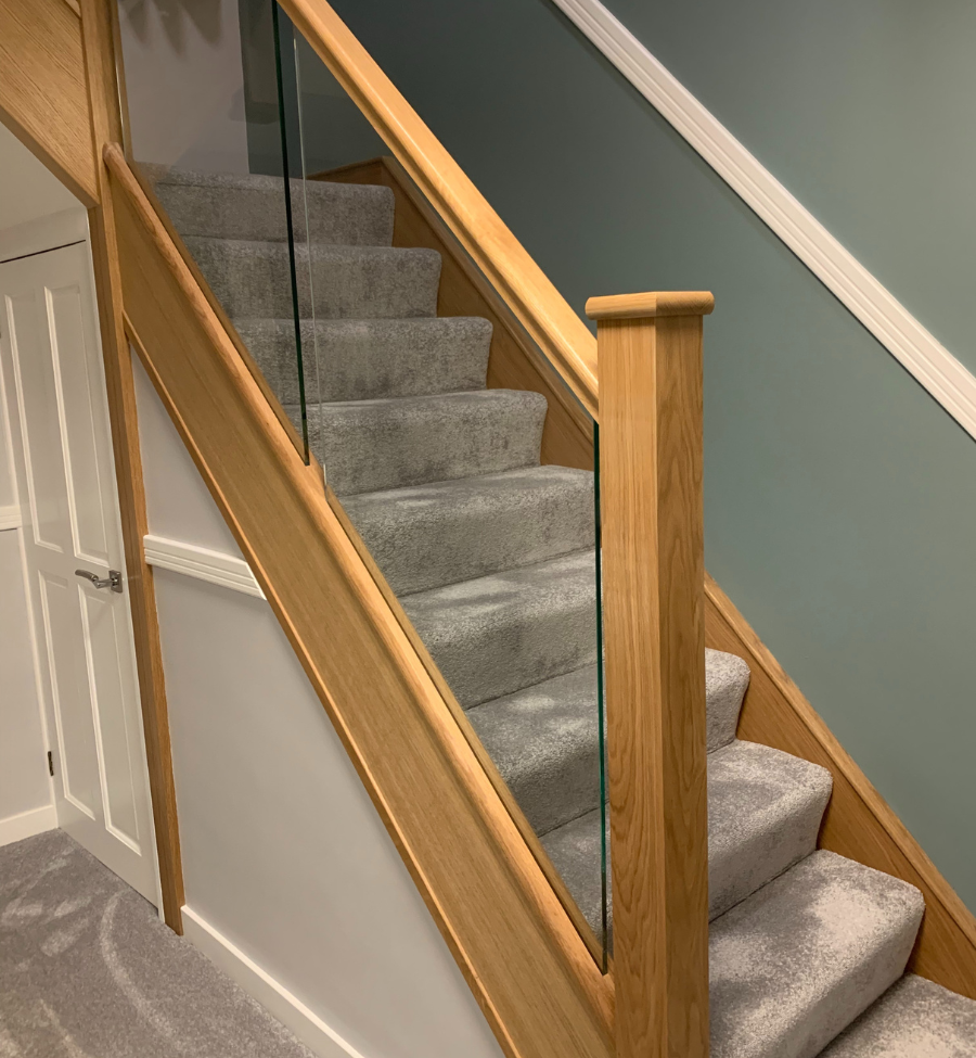 Inner Oak String | Design My Stairs