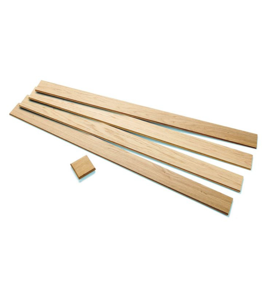 Oak Newel Cladding Kit | Design My Stairs