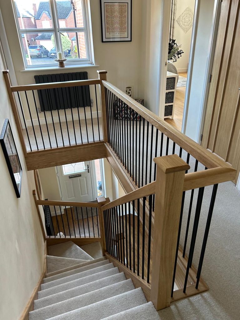 design my stairs neston oak iron spindle renovation 4
