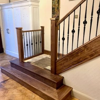 Iron metal spindle stair renovation1 (11)