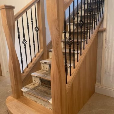 Iron metal spindle stair renovation1 (20)