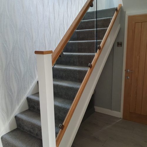 glass stair diy kit
